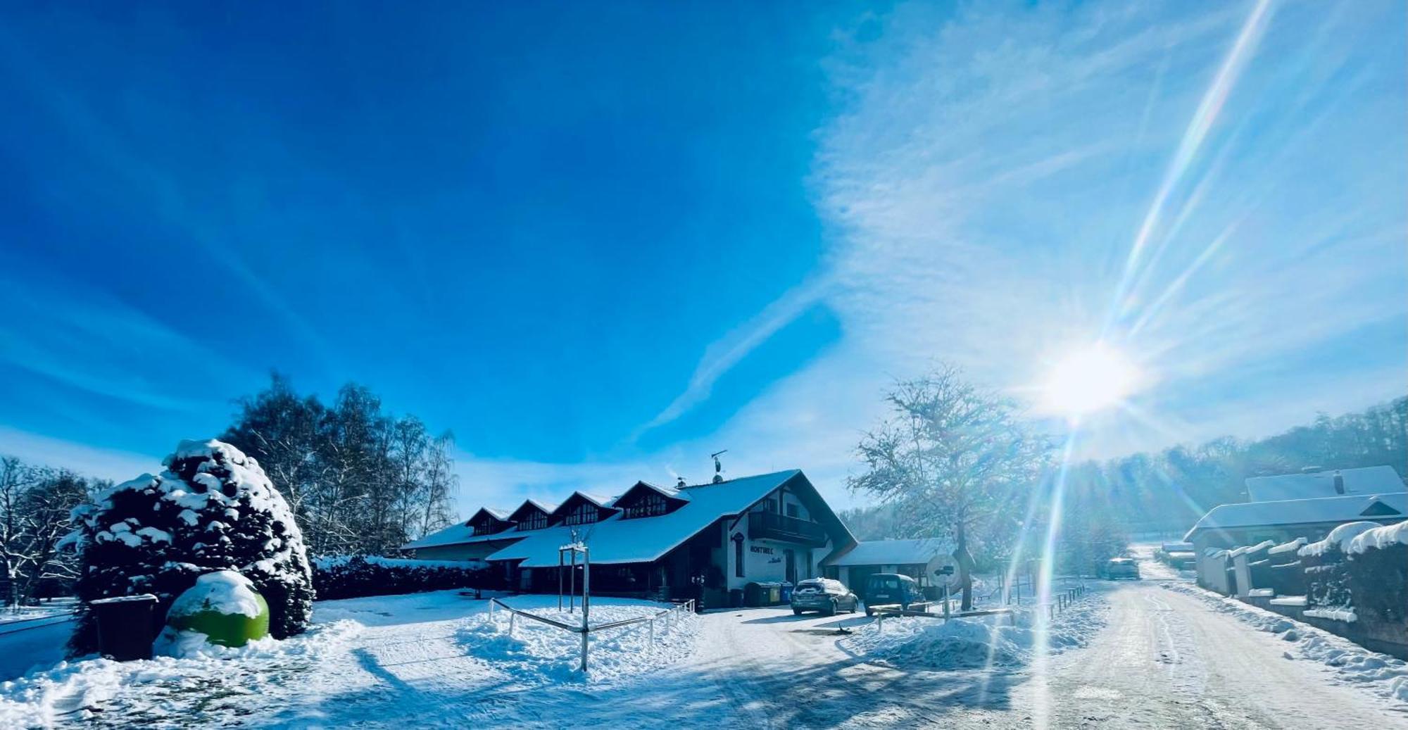 Hvezdonice Hostinec U Kuzelku Exterior foto